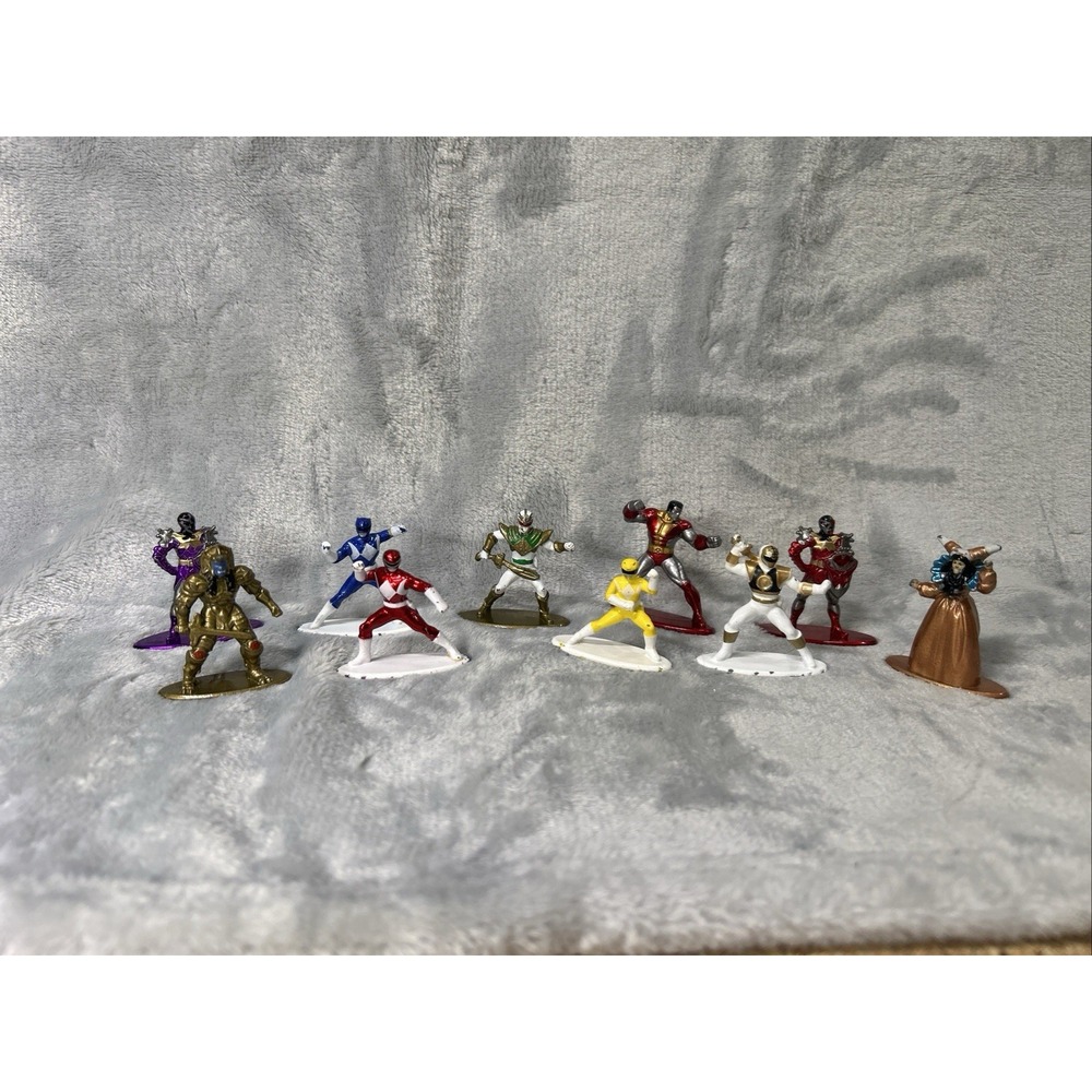 Jada Toys Power Rangers 10 Nano MetalFigs Mini-Figure Die-Cast